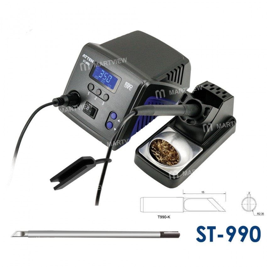 atten st-990-90w-lead-free-intelligent-digital-display-soldering-station-1