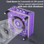 lanrui t5-2-in-1-3w-uv-curing-fast-heat-dissipation-ice-fan-2