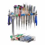 Multifunctional Stainless Steel Rotatable Storage Screwdrivers Tweezers Tool Rack