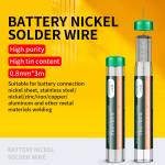 luxianzi 3m-08mm-battery-nickel-sheet-special-solder-tin-wire-for-mobile-phone-repair-1