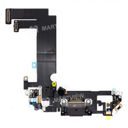 Replacement usb charging flex cable for iPhone 12 mini black