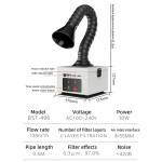 bst 496-small-smoke-purifying-and-exhausting-machine-for-pcb-welding-and-laser-marking-7