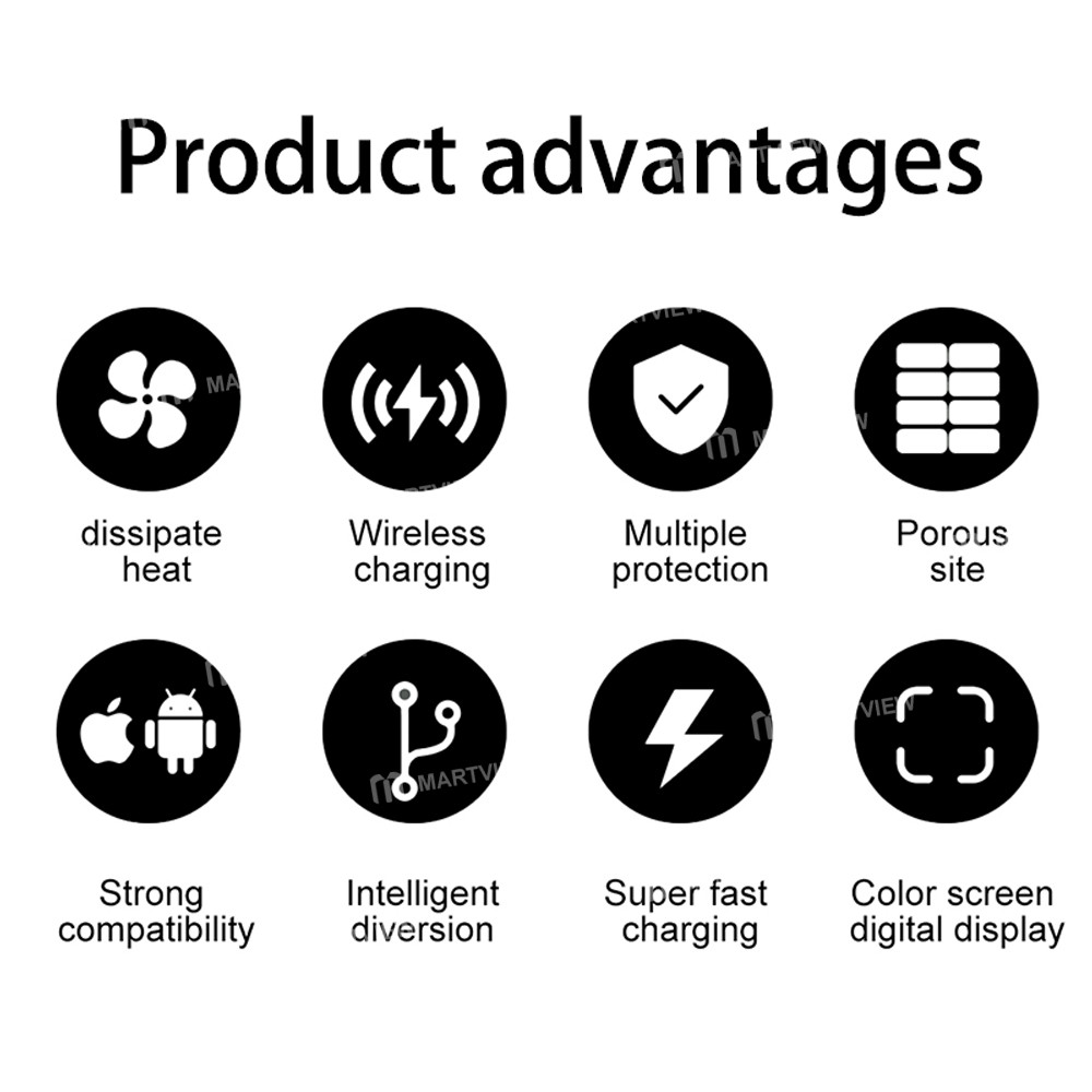 wylie wl-838w-100w-smart-multi-port-fast-charger-supports-qc-pd-fast-charging-15w-wireless-charging-