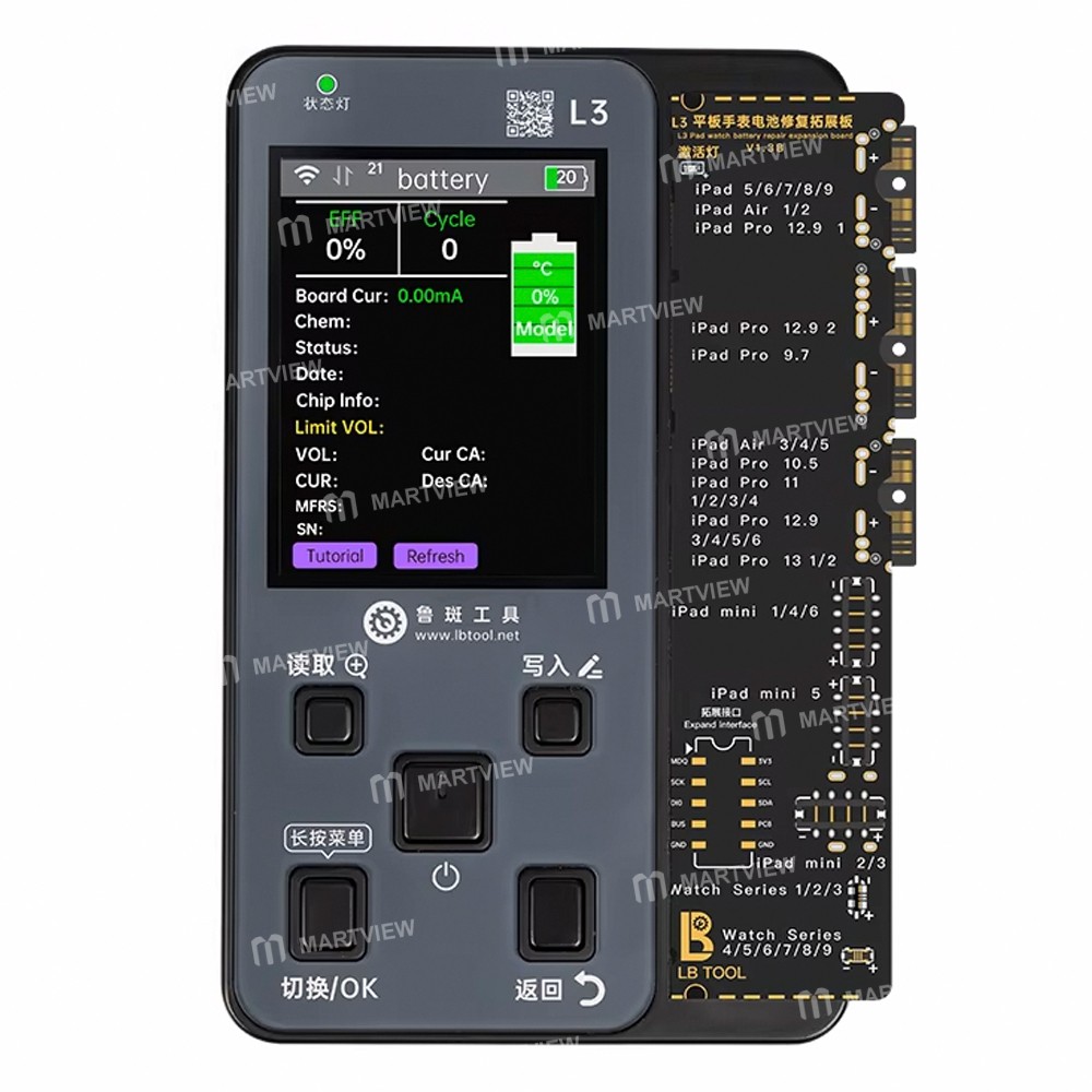 luban l3-programmer-specific-ipad-apple-watch-battery-repair-expansion-board-3