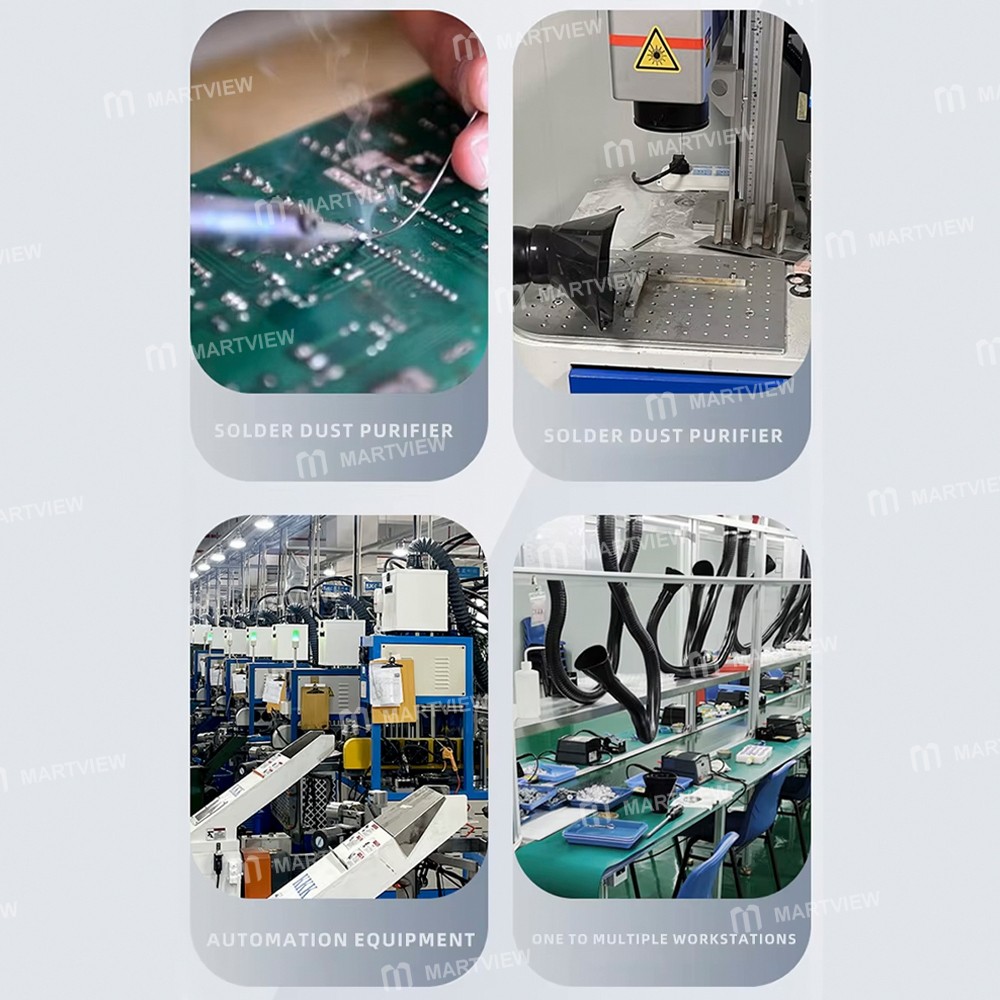 bst 496-small-smoke-purifying-and-exhausting-machine-for-pcb-welding-and-laser-marking-6