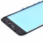 Replacement touch screen digitizer outer glass lens with bezel frame pre assembled for iPhone 6s plu