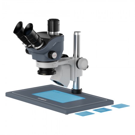 Kaisi TX-350S 7X-50X Zoom Stereo Microscope with Big Base for Mobile Phone PCB Repair