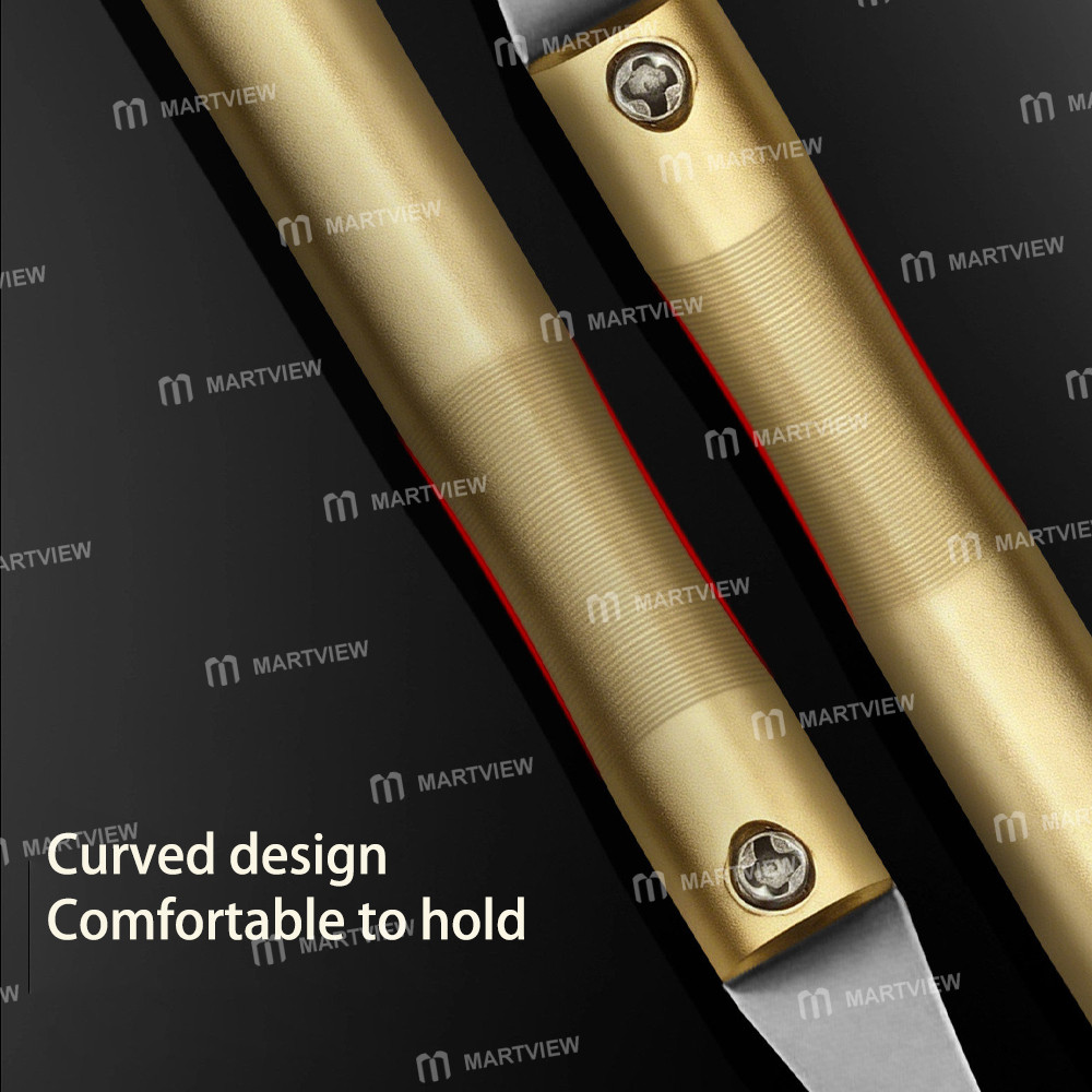 keguan double-blade-stainless-steel-solder-paste-scraper-for-bga-pcb-repair-5