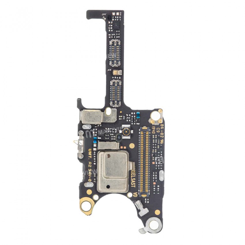 SIM Card Reader with Microphone Board Replacement for Huawei P40 Pro+
