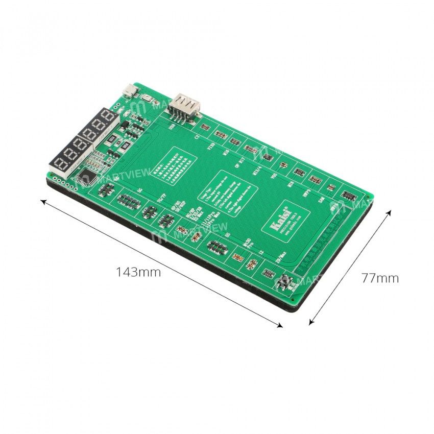 Kaisi K-9208 2021 Version Battery Activation Plate Added i12 and CY