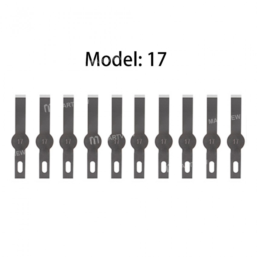 Non-Slip Metal Engraving Craft Knife Tools Set with 10pcs Blades