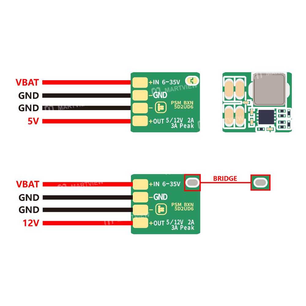 psm bxn-5v2a-12v3a-adjustable-buck-power-module-for-rc-multirotor-airplane-5