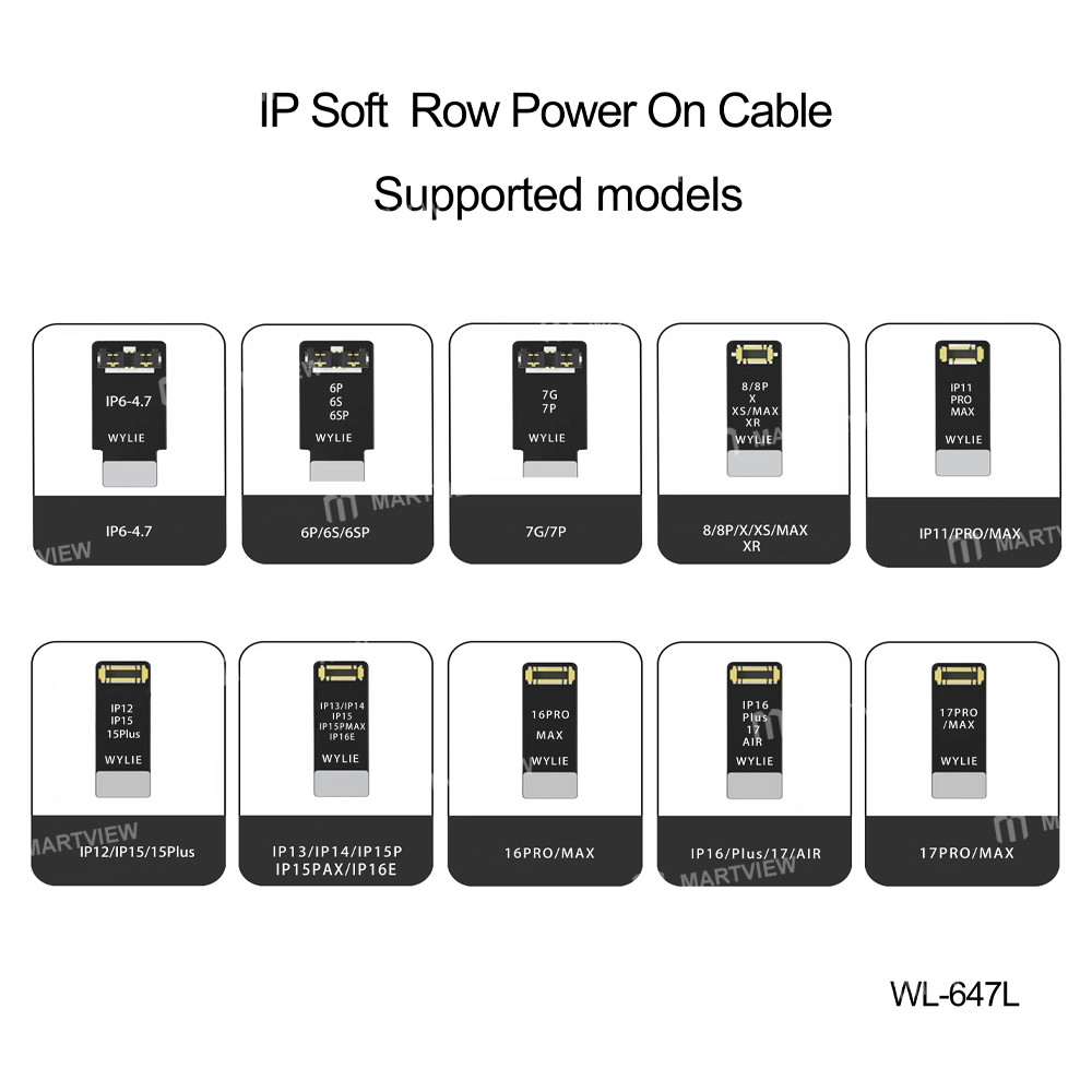 wylie wl-647l-smart-boot-power-cable-for-iphone-6-to-17pro-max-9