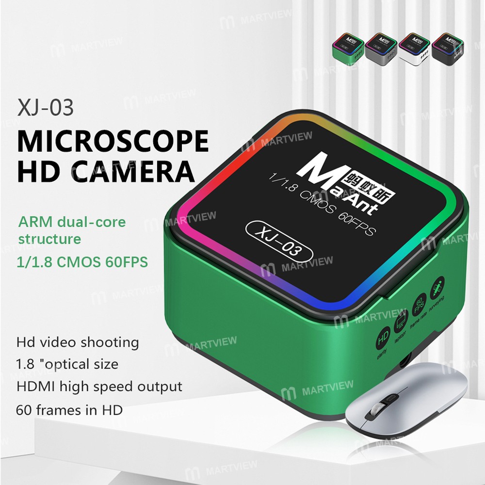 maant xj-03-colorful-hdmi-usb-output-60fps-hd-microscope-camera-for-trinocular-stereo-microscope-2