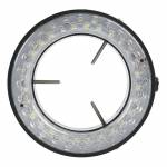 Adjustable 6500K 60 / 144 LED Ring Light Lamp for Industrial Stereo Trinocular Microscope