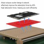 BST-S-2000 7-inch Universal Non-slip Silicone Suction Pad for Vacuum Separator