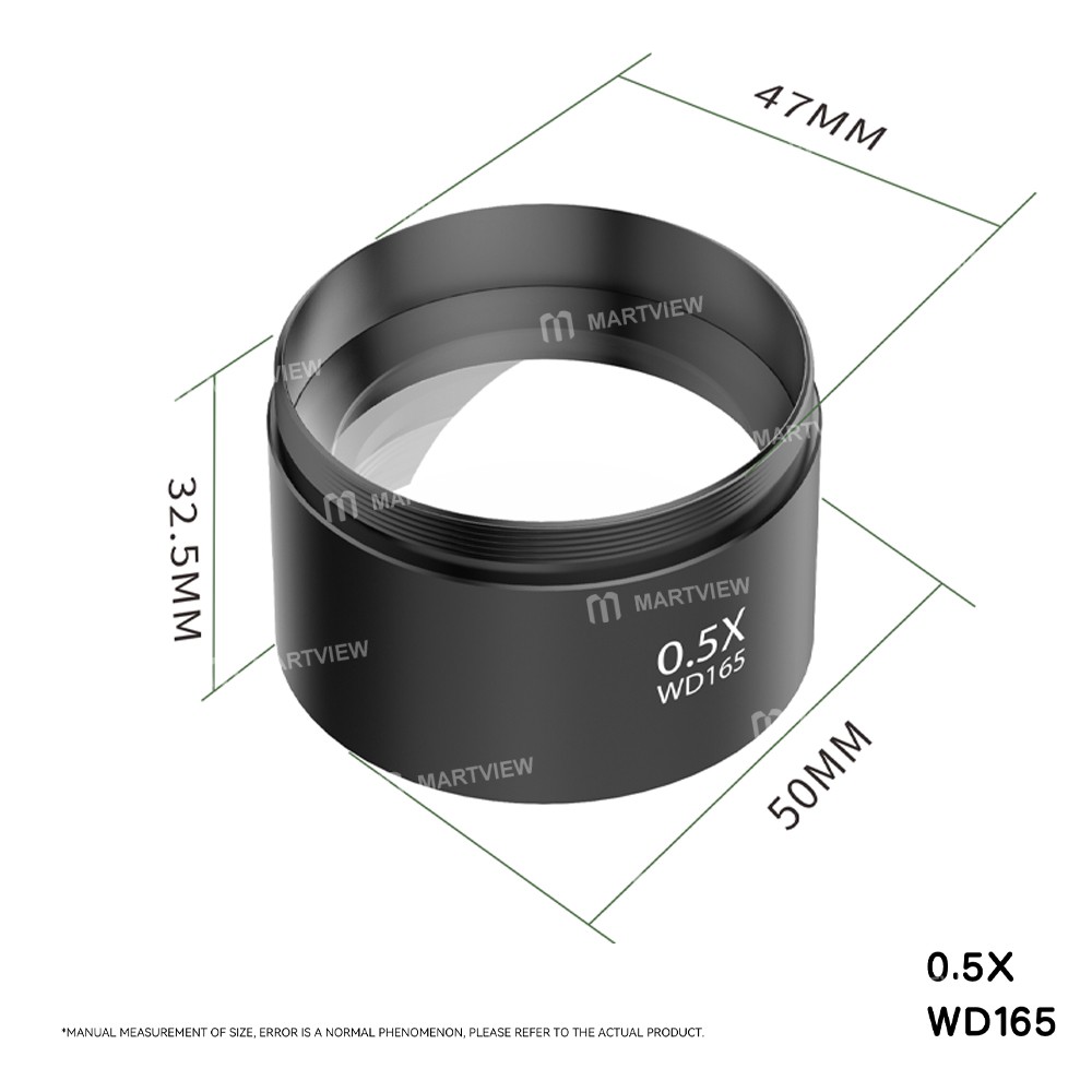 kslid 05x-wd165-coated-auxiliary-microscope-lens-for-stereo-zoom-microscope-3