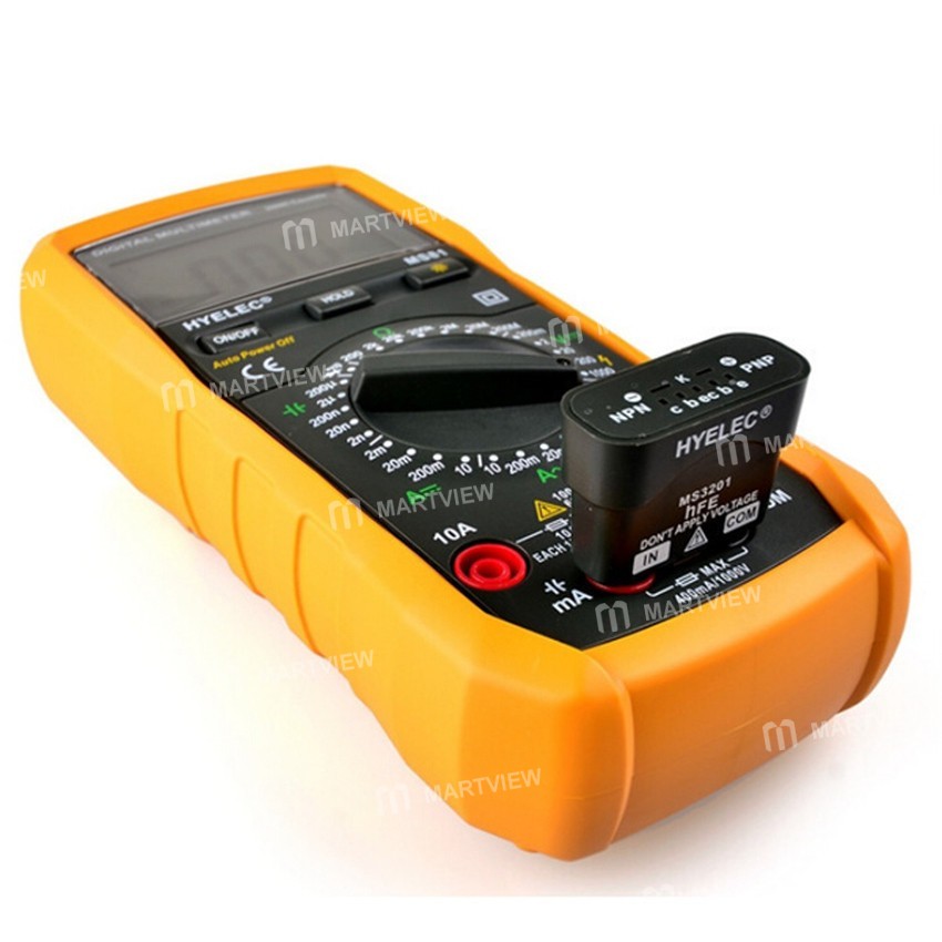 HYELEC MS81 DMM Digital Multimeters Capacitance Tester Voltage multimeter w/ Back light