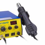 Baku 601D 500W 110V 220V LED Digital Display 2 in 1 Hot Air SMD Rework Station Soldering Iron Heat G