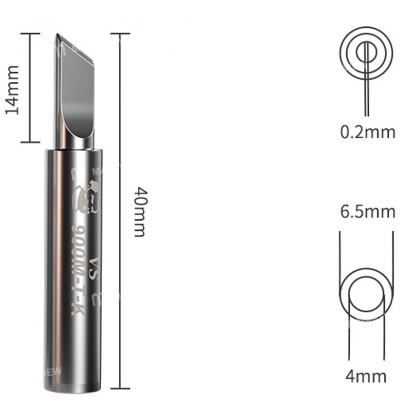 Mechanic Lanzhen VS Series Soldering Iron Tip for 936 / 937 Soldering Station