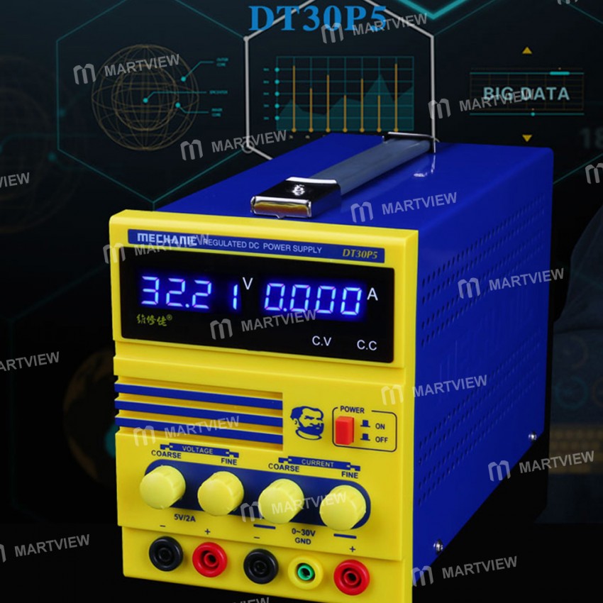 Mechanic DT30P5 30V5A Adjustable Intelligent  Test DC Power Supply with 4-bit Digital Display