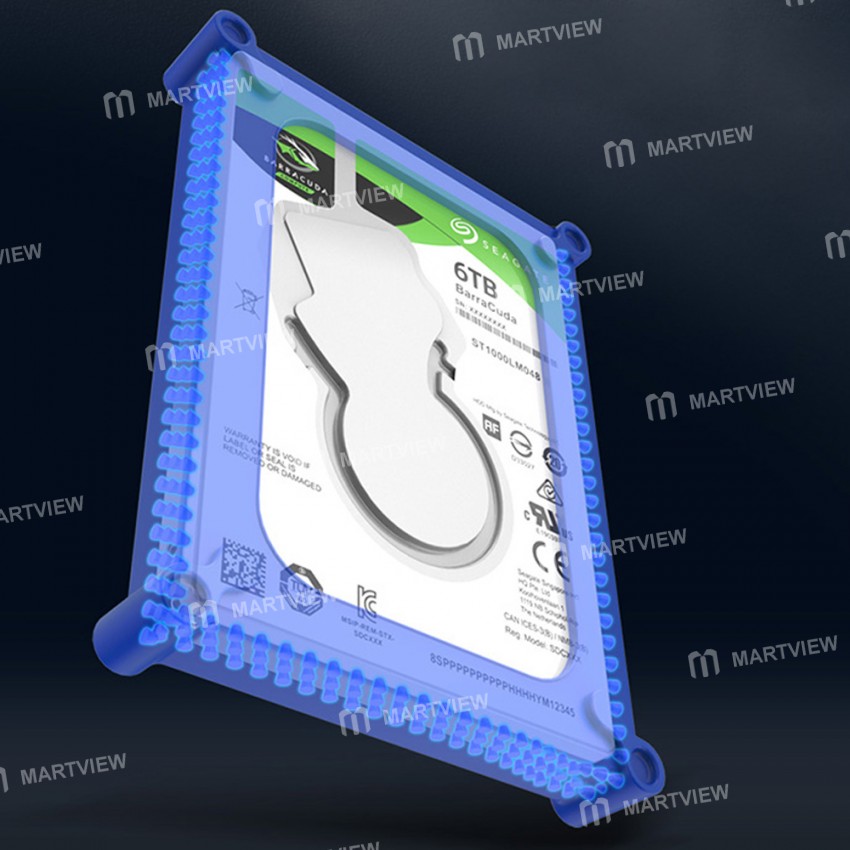 Maiwo 2.5/3.5 Inches External Hard Disk Anti-knock Silicone Protective Cover