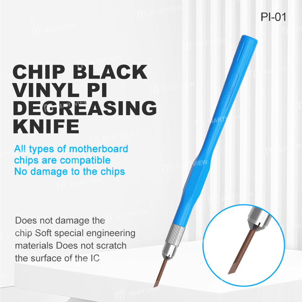 maant pi-01-pi-02-non-damaged-pi-degumming-knife-set-for-cpu-pcb-black-glue-cleaning-1