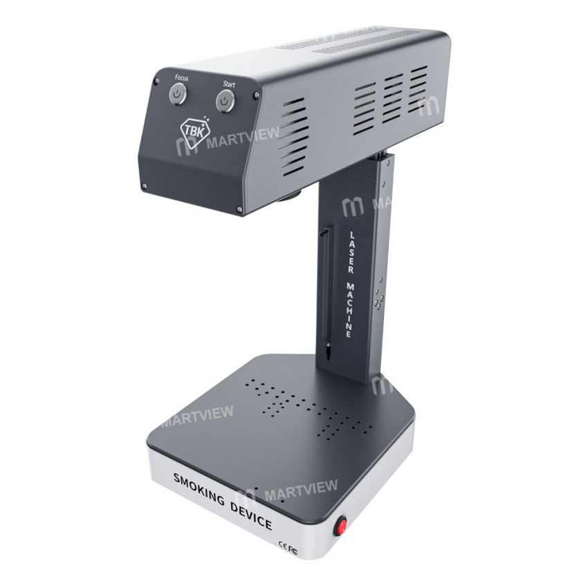 TBK 958ML Mini Portable Auto Focus Laser Marking Engraving Machine 6W Without Mold