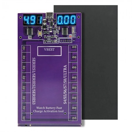 VBST-J3 Smart Watch Fast Charging Battery Activation Board for Apple Watch S1-S8 / Ultra