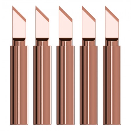 WL Extra-thin Knife-shaped Copper 936 Soldering Iron Tip for 936 / 969 / 236 Soldering Stations