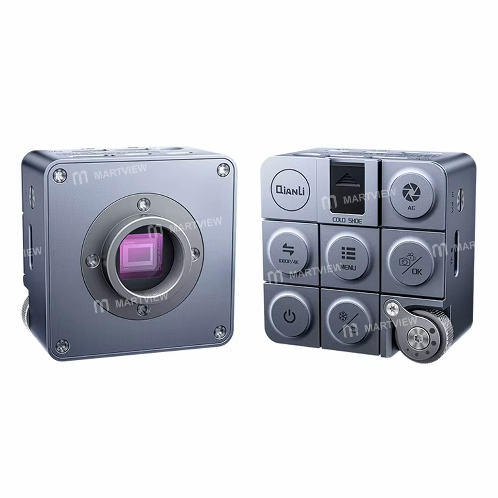 qianli super-cam-ai-gorilla-8mp-sony-sensor-4k-microscope-industrial-camera-with-zoom-handwheel-3