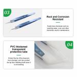 relife rt-11e-15e-anti-static-resistant-ceramic-precision-fly-leads-tweezers-for-mobile-phone-repair