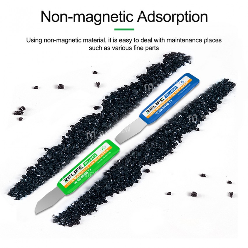 relife rl-089-multi-slope-non-magnetic-tin-scraper-set-for-motherboard-cpu-ic-11