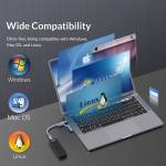 Orico USB3.2 Gen2 to Type-C 10Gbps M.2 NVMe SSD Enclosure Built-in Metal Heat Solid