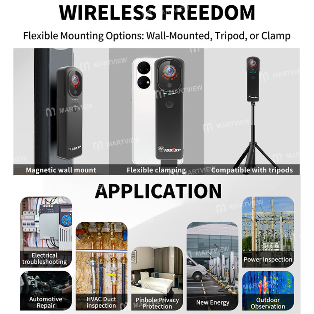 tooltop t9-wireless-wifi-thermal-imaging-camera-with-visible-light-compatible-with-android-ios-6