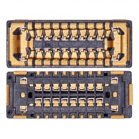 16-Pin Flashlight FPC Connector Compatible for iPhone 14 Pro / 14Pro Max - 2Pcs