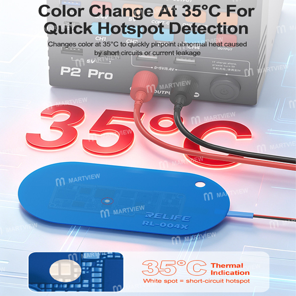 relife rl-004x-motherboard-short-circuit-temperature-detection-film-35c-color-change-indicator-7