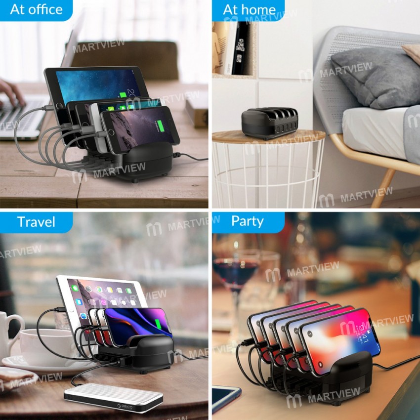 Orico DUK 5 Ports 40W USB Charger Station
