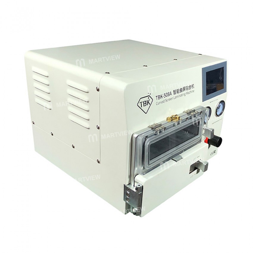 TBK-508A Curved Screen Laminating and Debubble LCD Edge Screen Machines for Samsung iPhone iPad