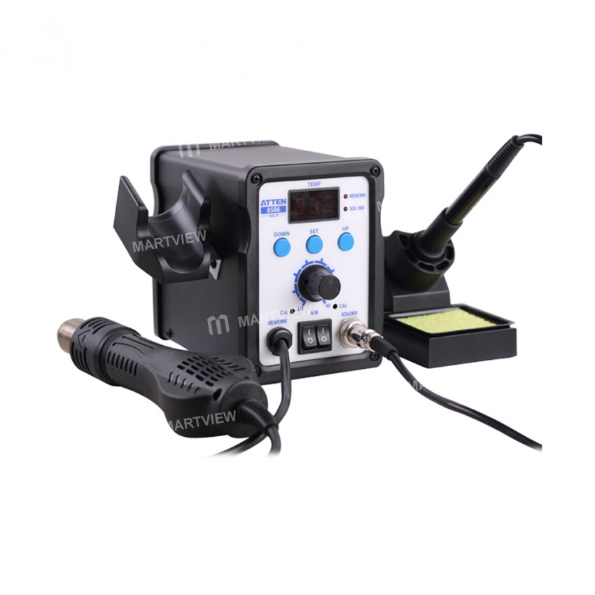 ATTEN AT8586 2in1 Hot Air SMD Rework Soldering Station