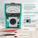 proskit mt-2207-c-internal-magnetic-anti-burning-anti-false-test-pointer-type-mechanical-multimeter-