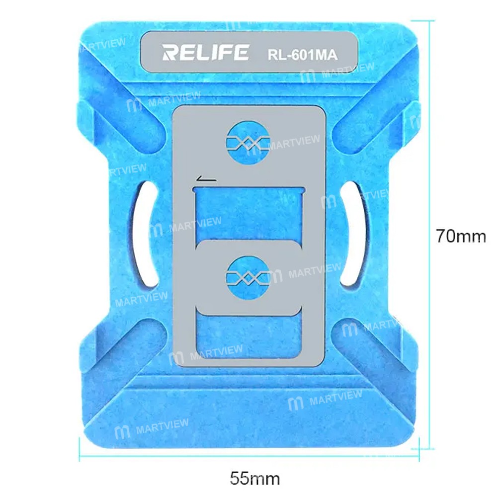 relife rl-601ma-iphone-cpu-lower-layer-tin-planting-platform-set-for-iphone-6-to-16pro-max-a8-to-a18