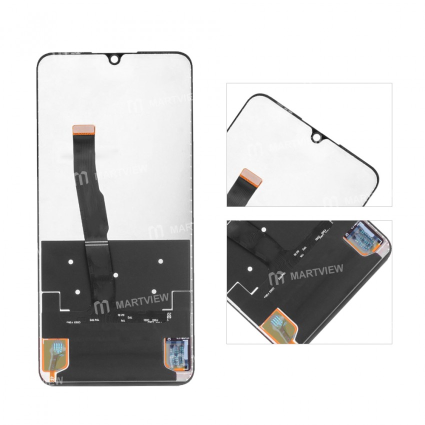 LCD Display Touch Screen Digitizer Assembly Replacement for Huawei P30 Lite - Black
