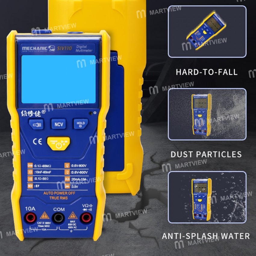 Mechanic SIV110 Pocket Multifunction Automatic Digital Display High-Precision Multimeter