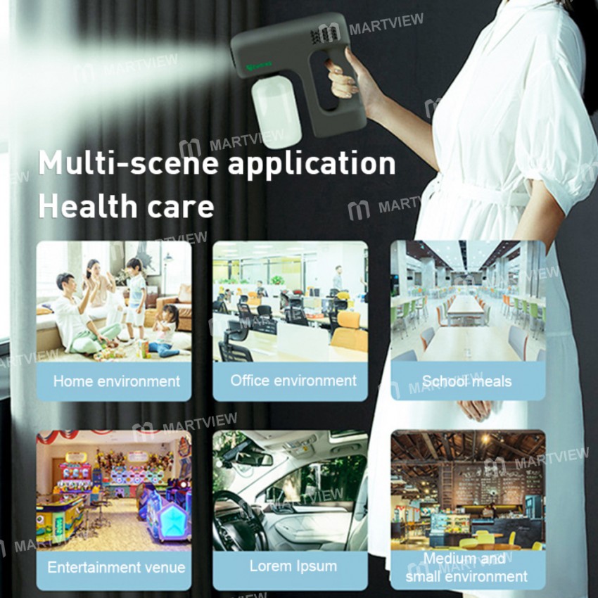 GD-06 380ML Household Portable Wireless Atomization Nano Handheld Spray Disinfection Machine