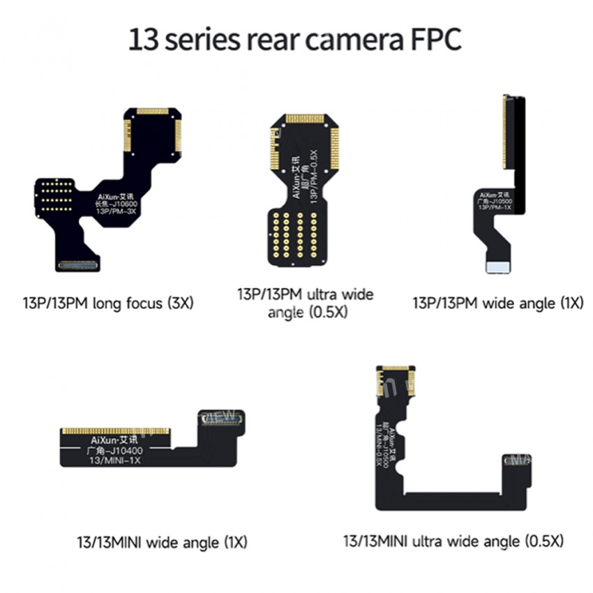 aixun replacement-rear-camera-empty-flex-cable-for-iphone-13-mini-13-13-pro-13pro-max-repair-1