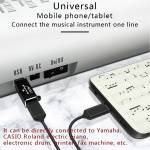 USB Type-C to Type-B MIDI Adapter for Printer / Yamaha / Electric Piano / Electronic Drum