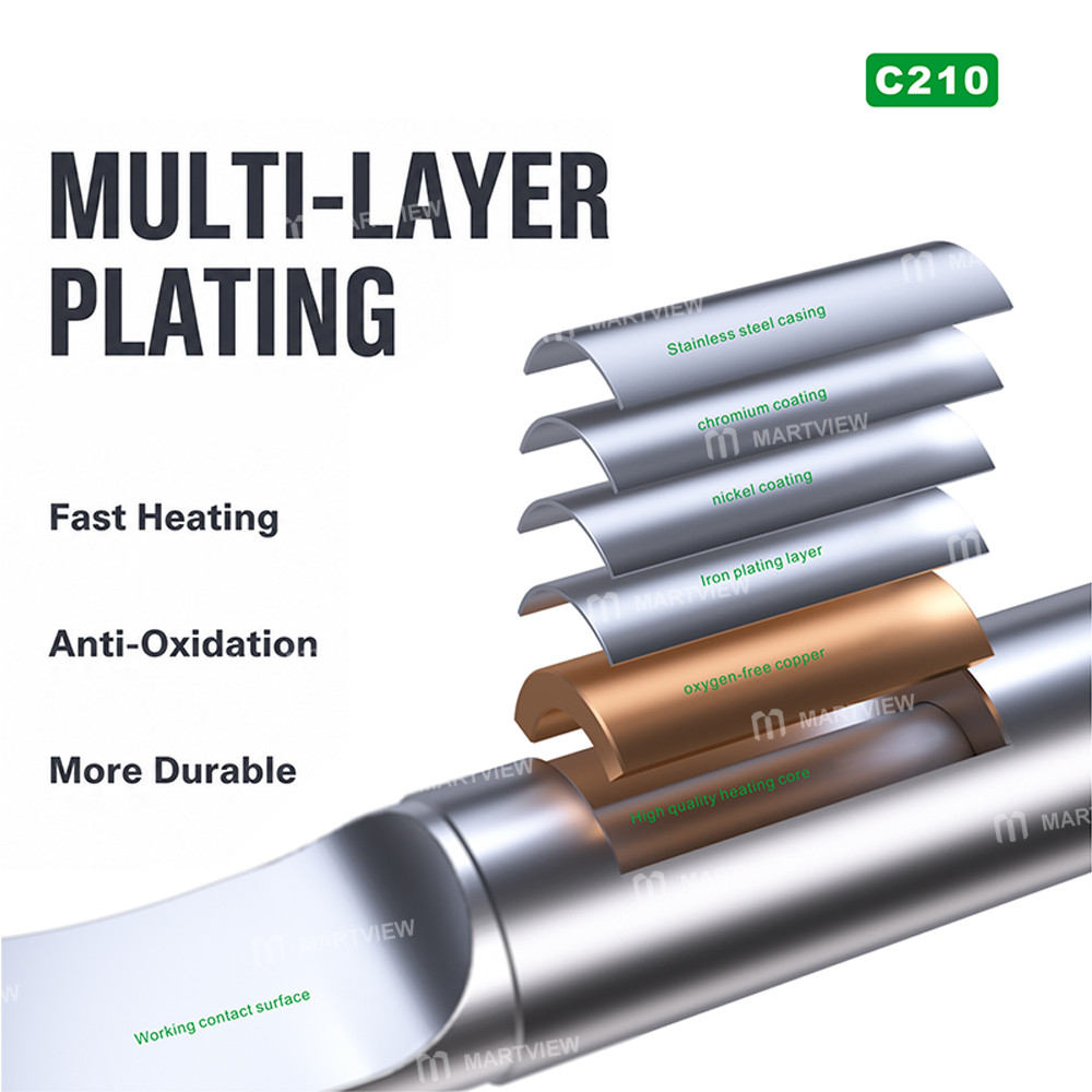 mijing c210-hand-polished-welding-head-contour-customized-for-multi-pin-fpc-cables-disassembly-4