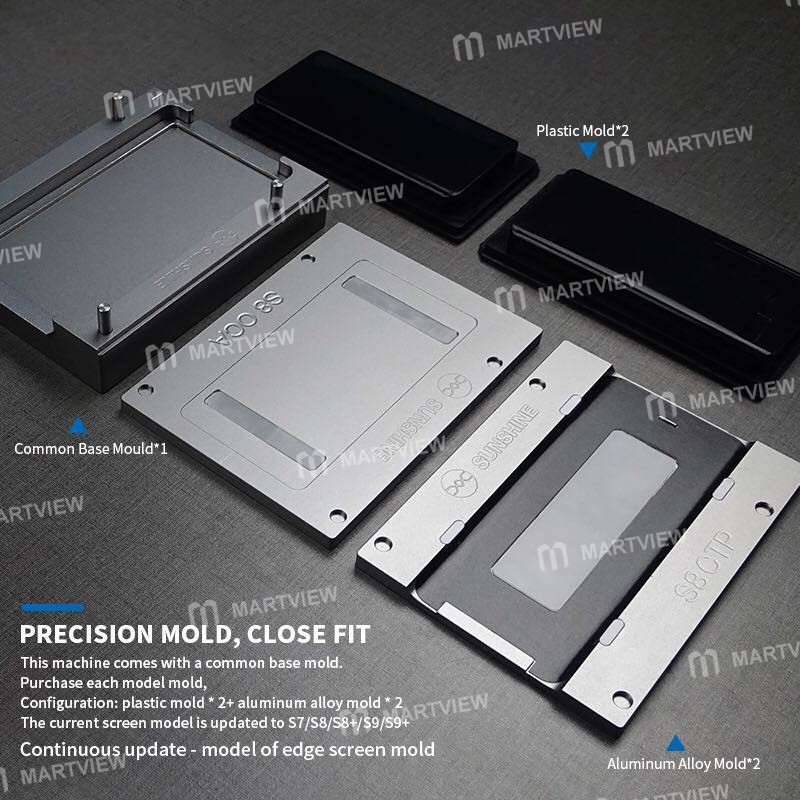 Sunshine S-959E Edge LCD Repair Laminator One Machine for Samsung S7 / S8 / S8+ / S9 / S9+
