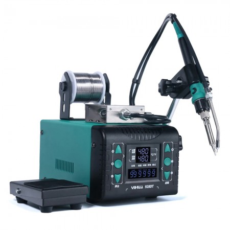 Yihua 928DT 110W Electronic Constant Temperature Automatic Tin Out Digital Display Soldering Station